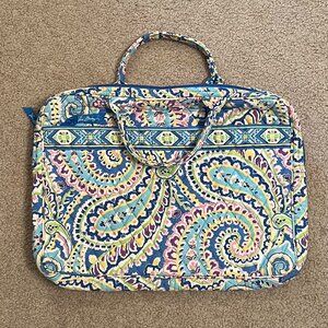 Vera Bradley Laptop Sleeve Case in Capri Blue